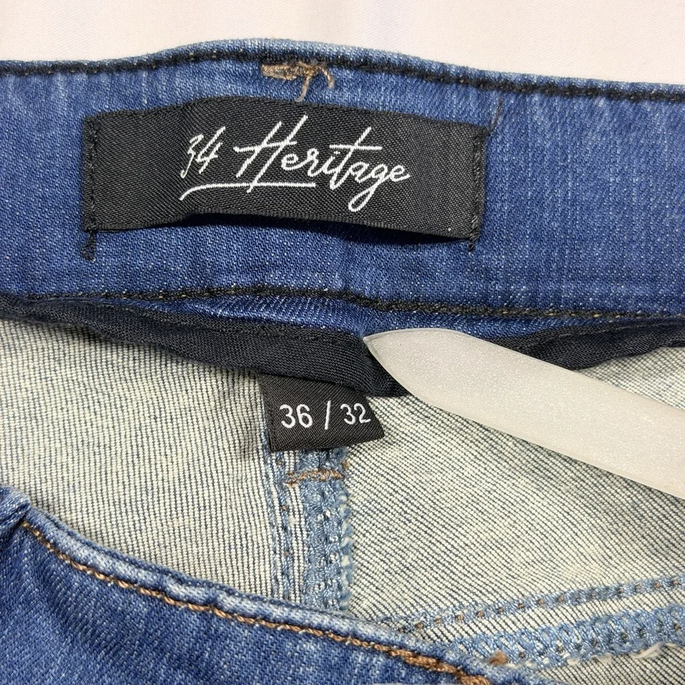 34 Heritage Charisma Jeans Men's 36x32 (act 34x32) Comfort Rise Stretch Denim